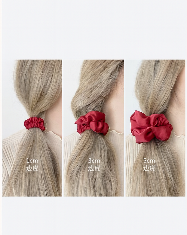 hair scrunchie size
