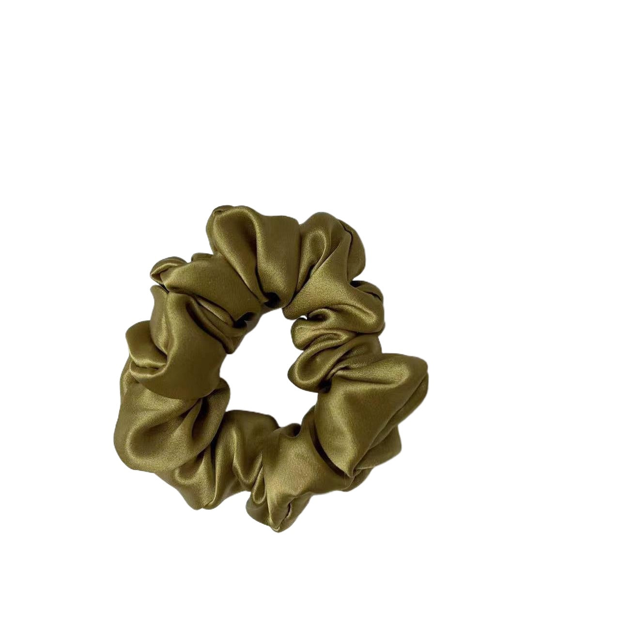 Gold scrunchie