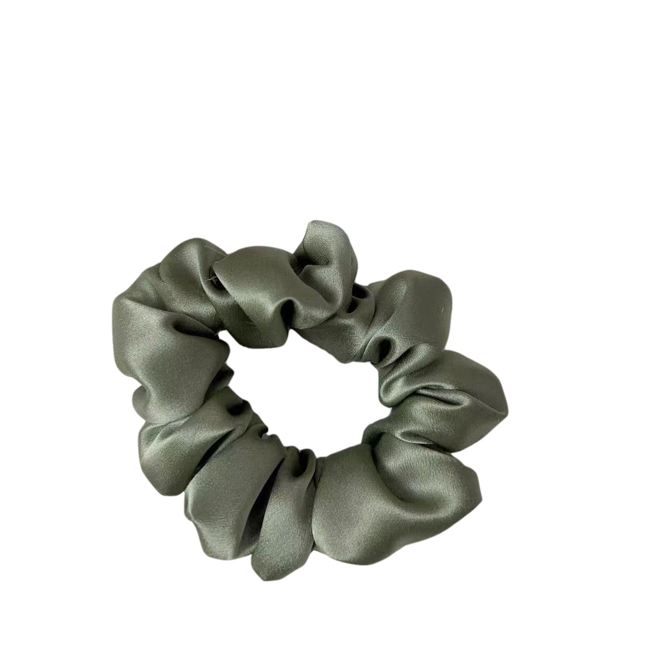 Green scrunchie