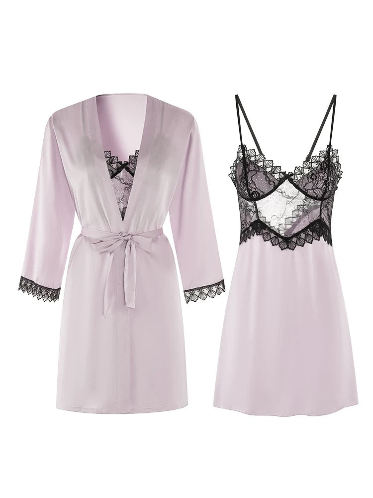 Silk Nightgown & Robe Sets, Silk Pajamas