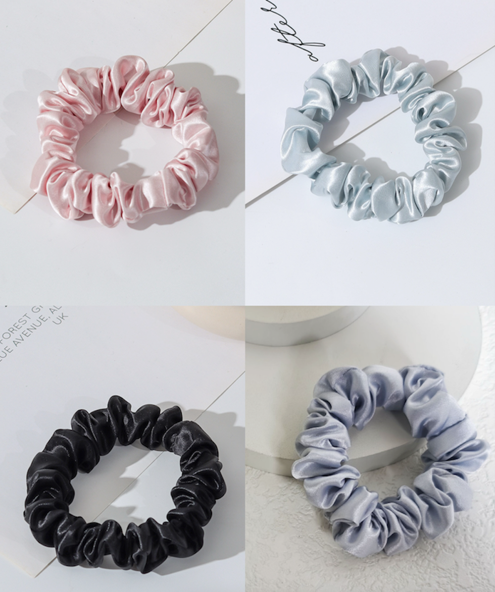 S-Silk Hair Tie, 4 Pack
