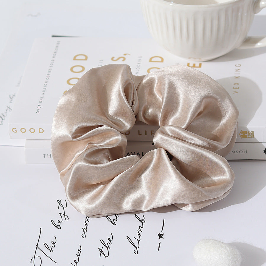 XL-Silk Hair Scrunchie – Sleep Natural Waves